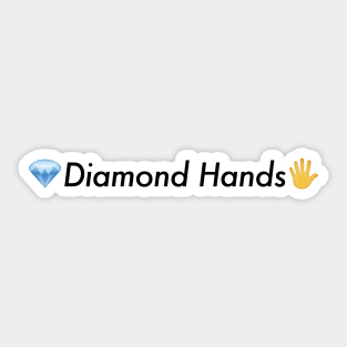 Diamond Hands Sticker